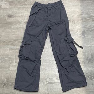Charcoal Cargo Pants